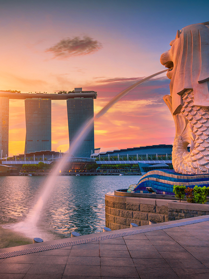Merlion, Marina Bay Sands, Singapore